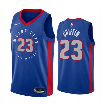 Herren NBA Detroit Pistons Trikot Blake Griffin 23 2020-21 City Edition Swingman